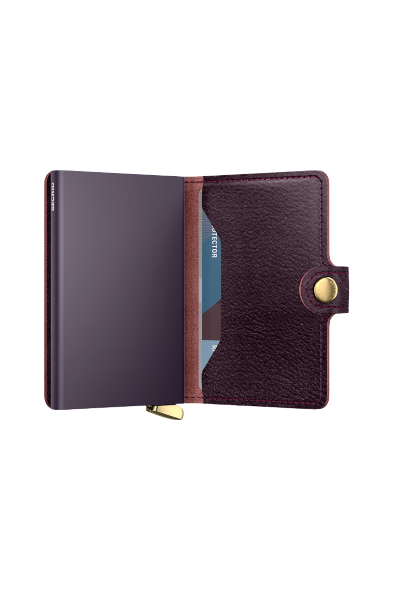 Premium Miniwallet - Basco Bordeaux