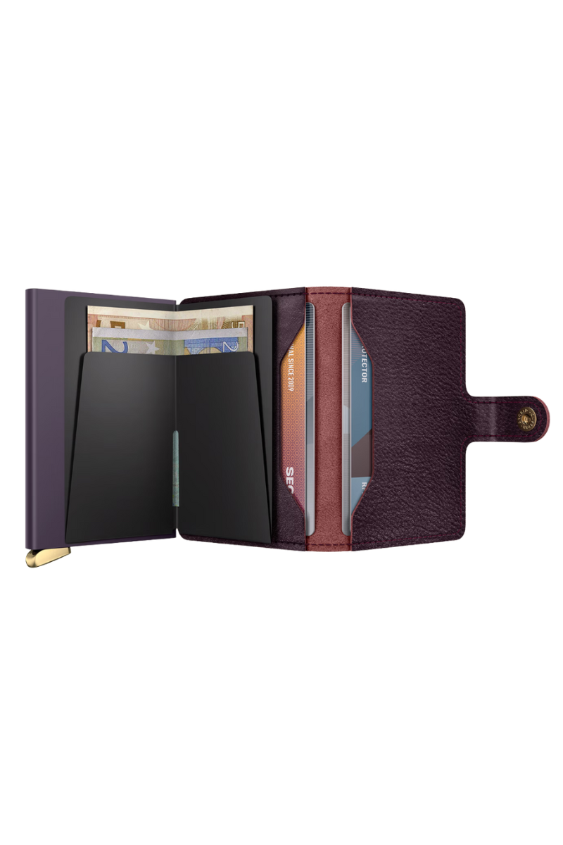 Premium Miniwallet - Basco Bordeaux