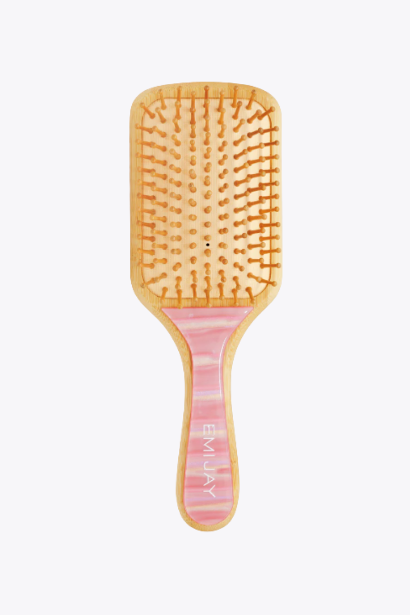 Bamboo Paddle Brush in Lychee Baby