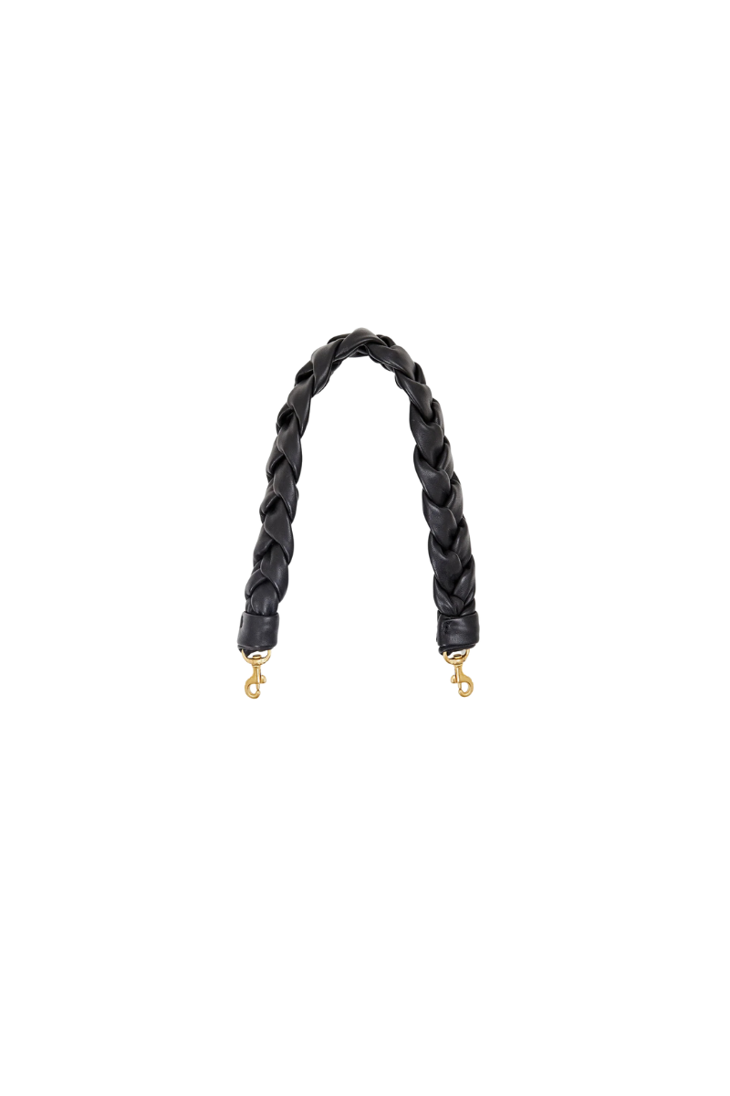 Braided Leather Shoulder Strap