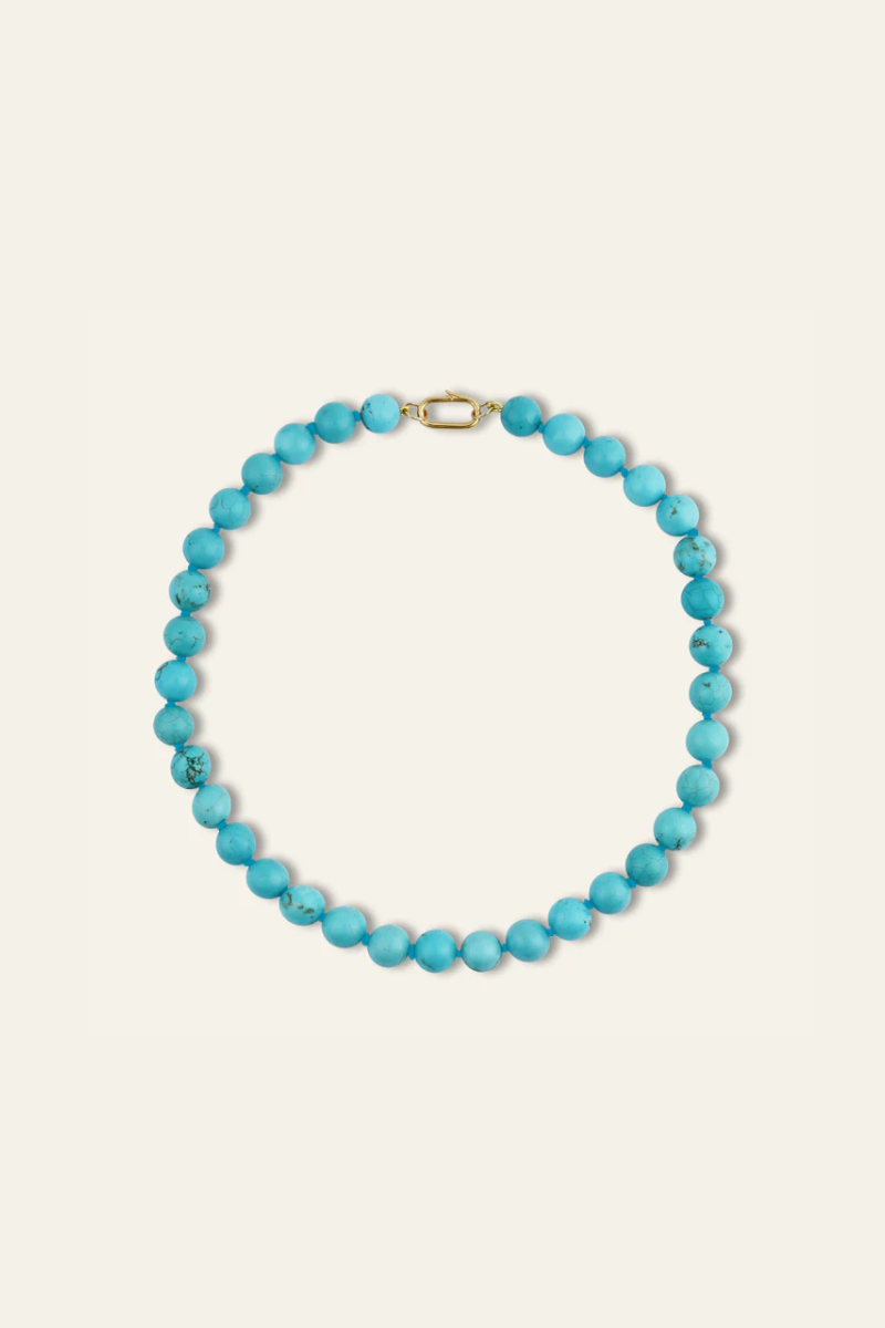 Hart - Turquoise Knotted Gemstone Necklace