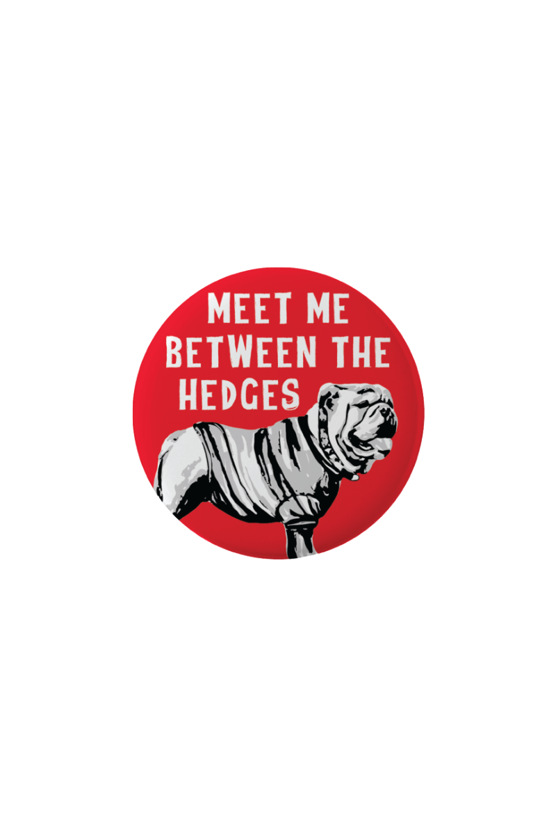 Meet Me Between The Hedges Button
