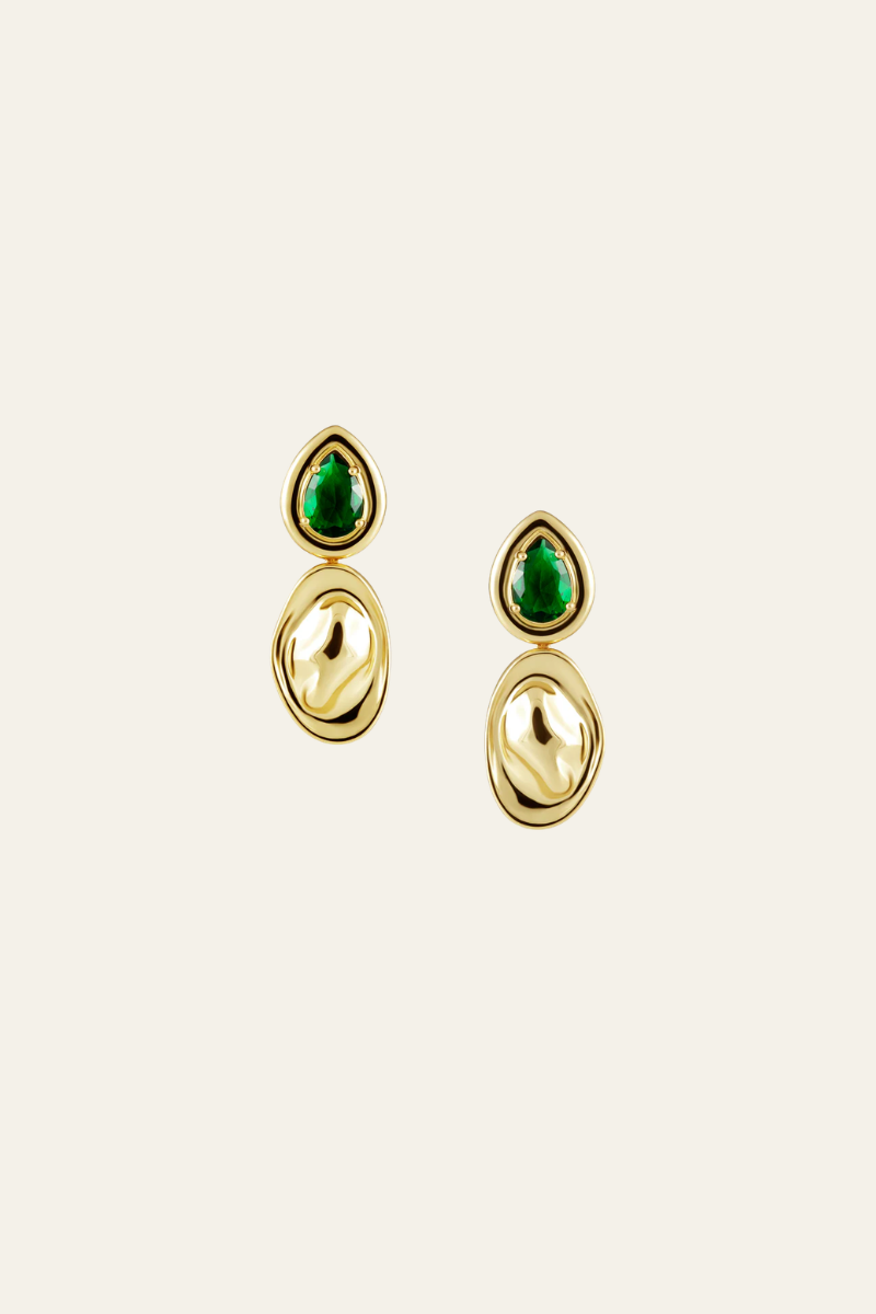Virginia Emerald Drop Earrings