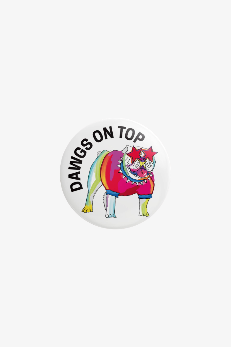 Dawgs On Top Button