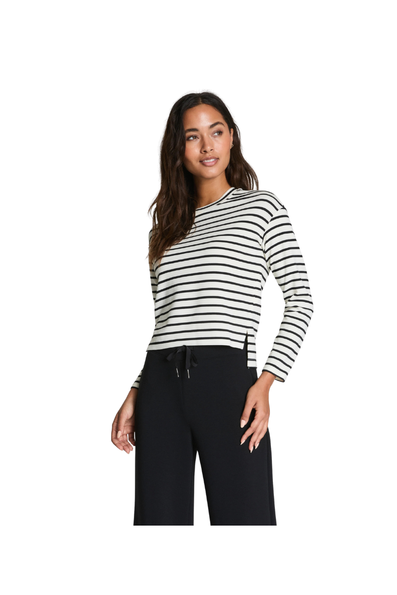 Airessentials Long Sleeve Side Slit Top