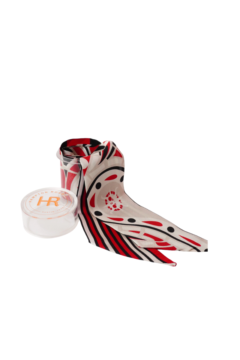 Paisley (Red) Twillionaire & Scarf Ring