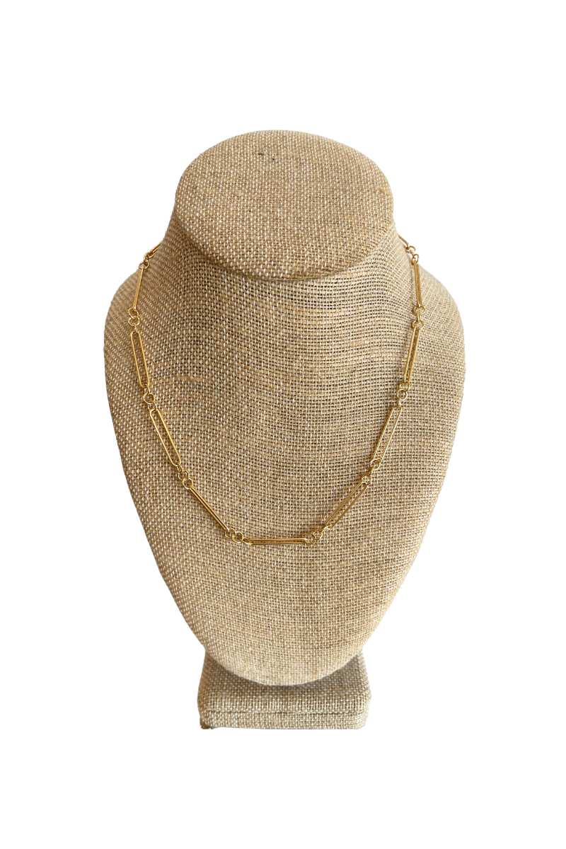 Liv James - Gold Filled Paperclip Chain