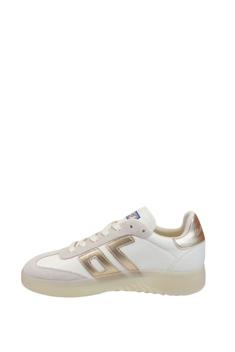 Back 70 Streetwear Boston Sneakers Metallic Gold