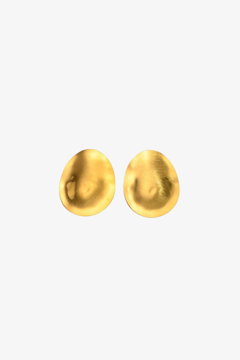 Vanessa Oval Statement Earring