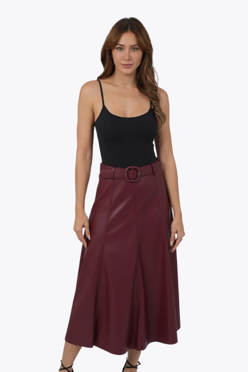 Mercedes PU Skirt