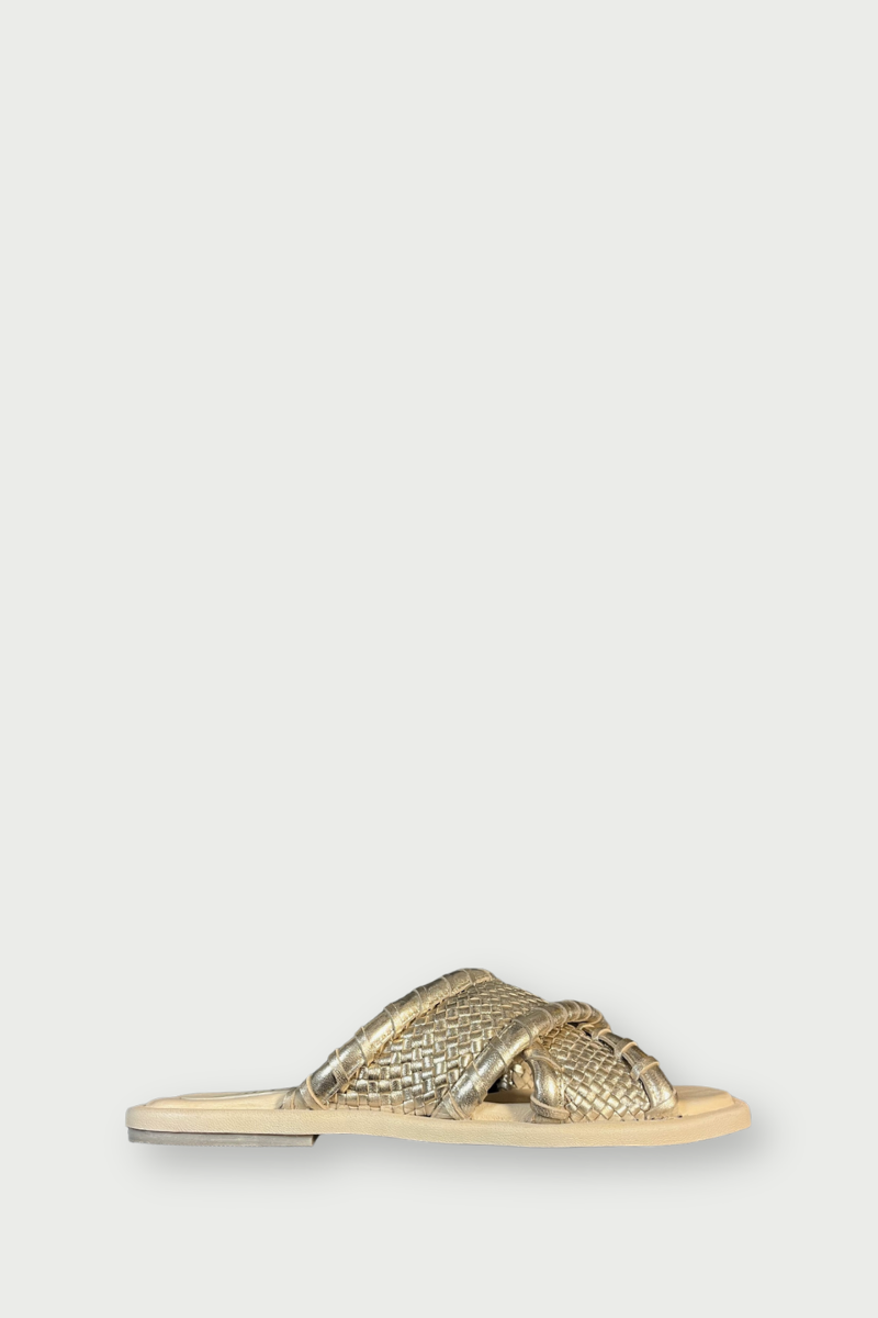 Jolin Woven Leather Sandal