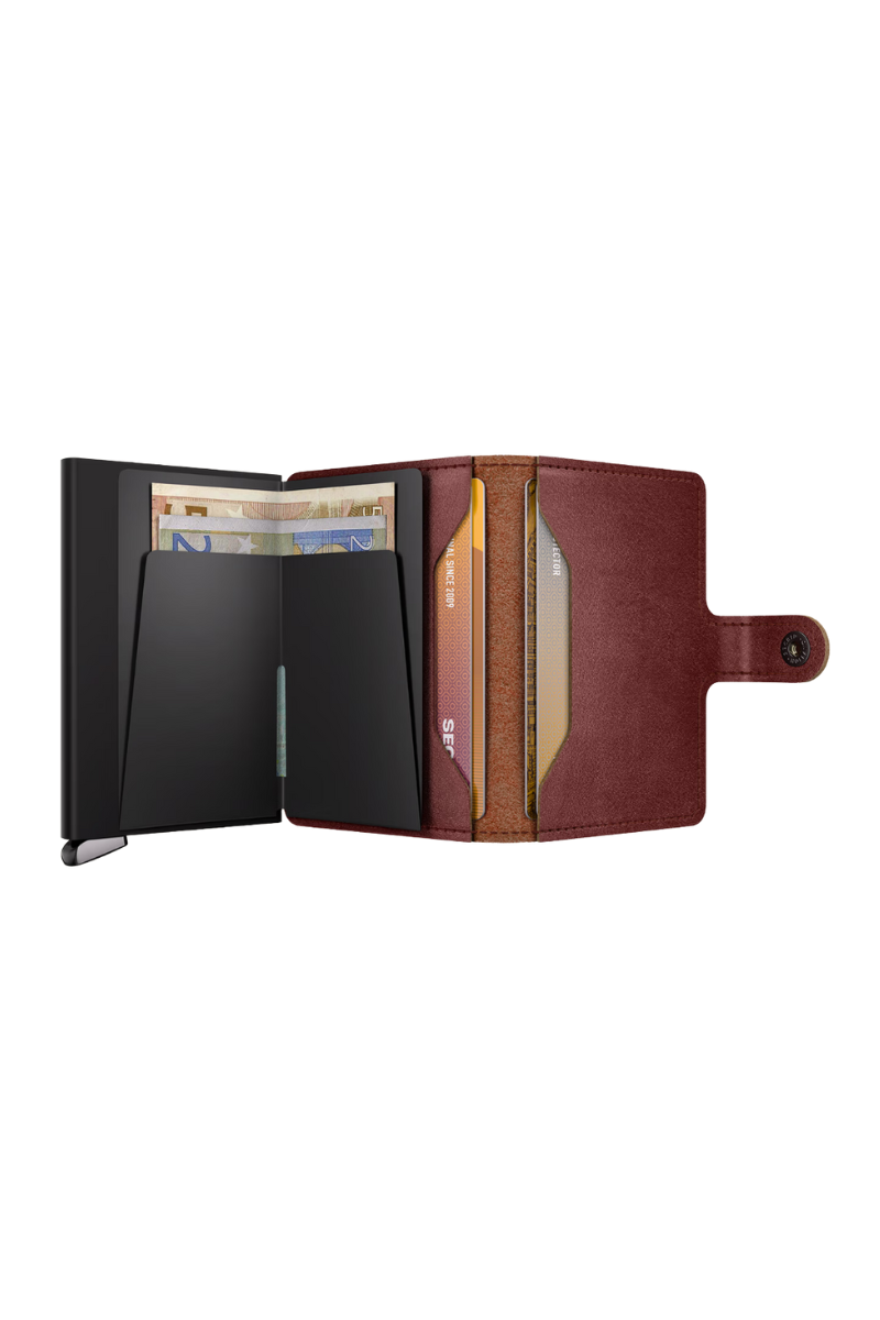 Premium Miniwallet - Basco Brown