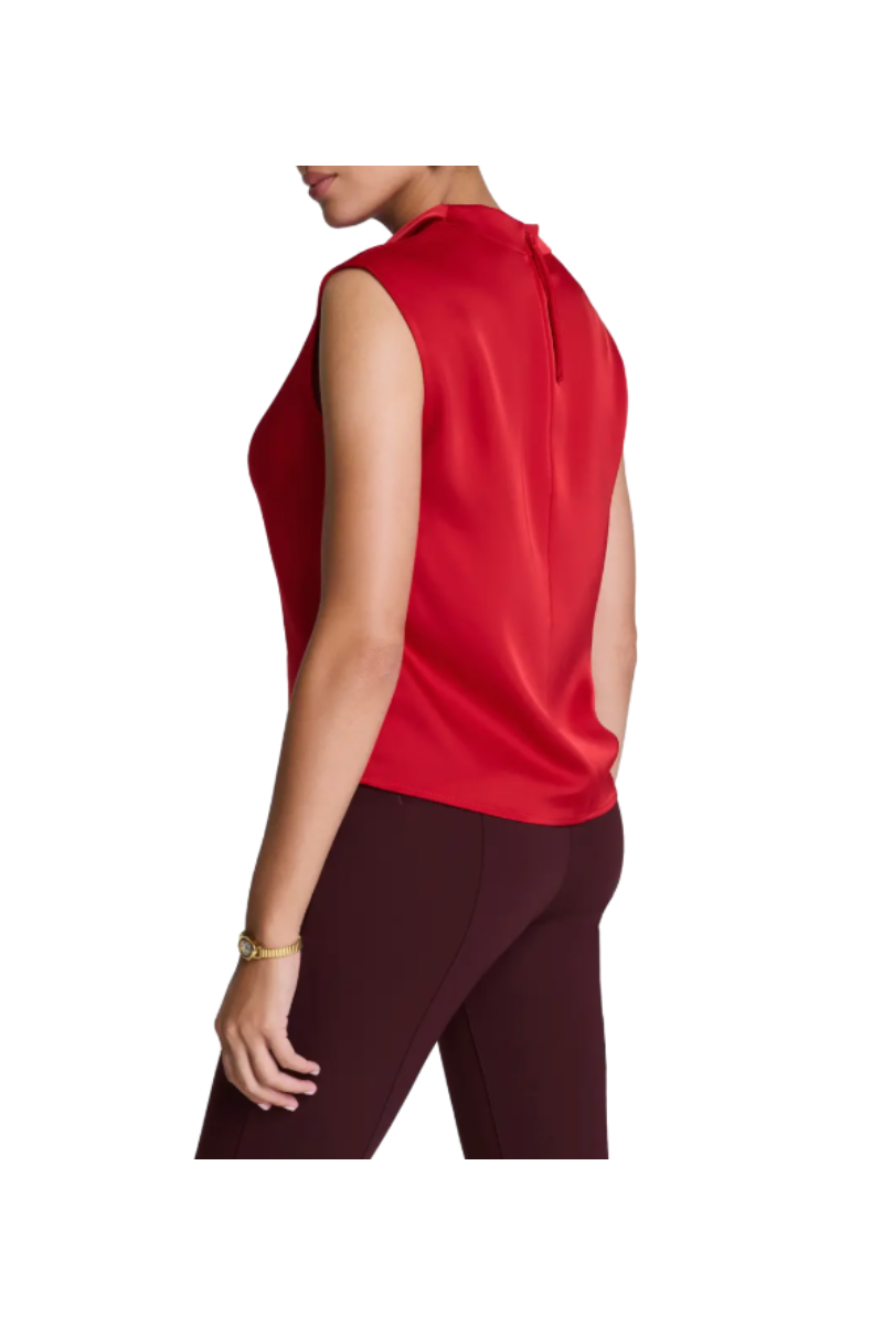 Sleeveless Cowl Neck Top
