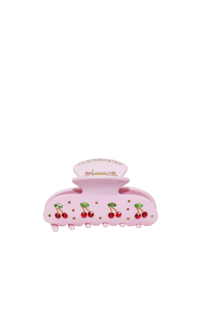 Sweetheart Clip in Pink Cherry Pie