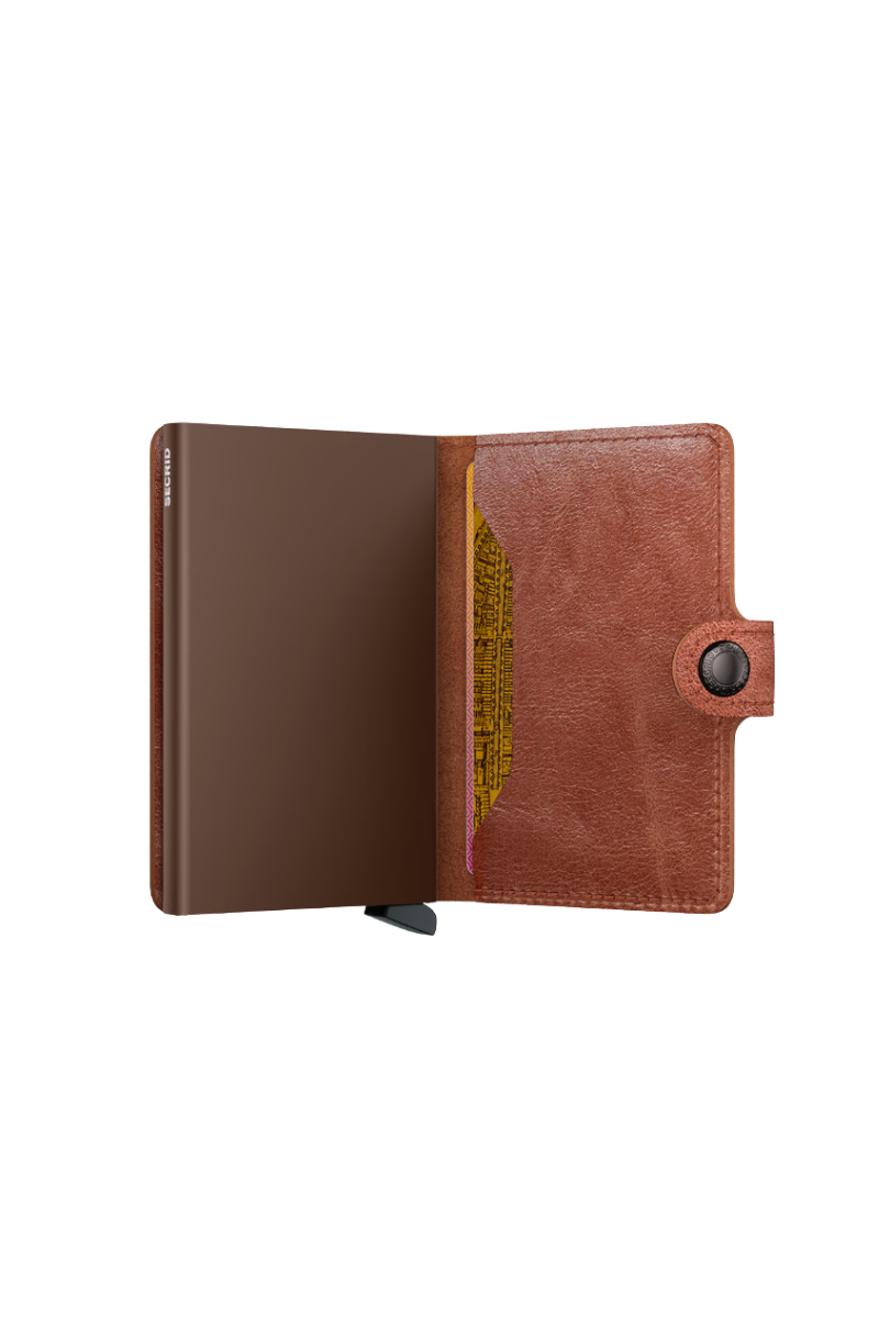 Miniwallet - Cognac Brown