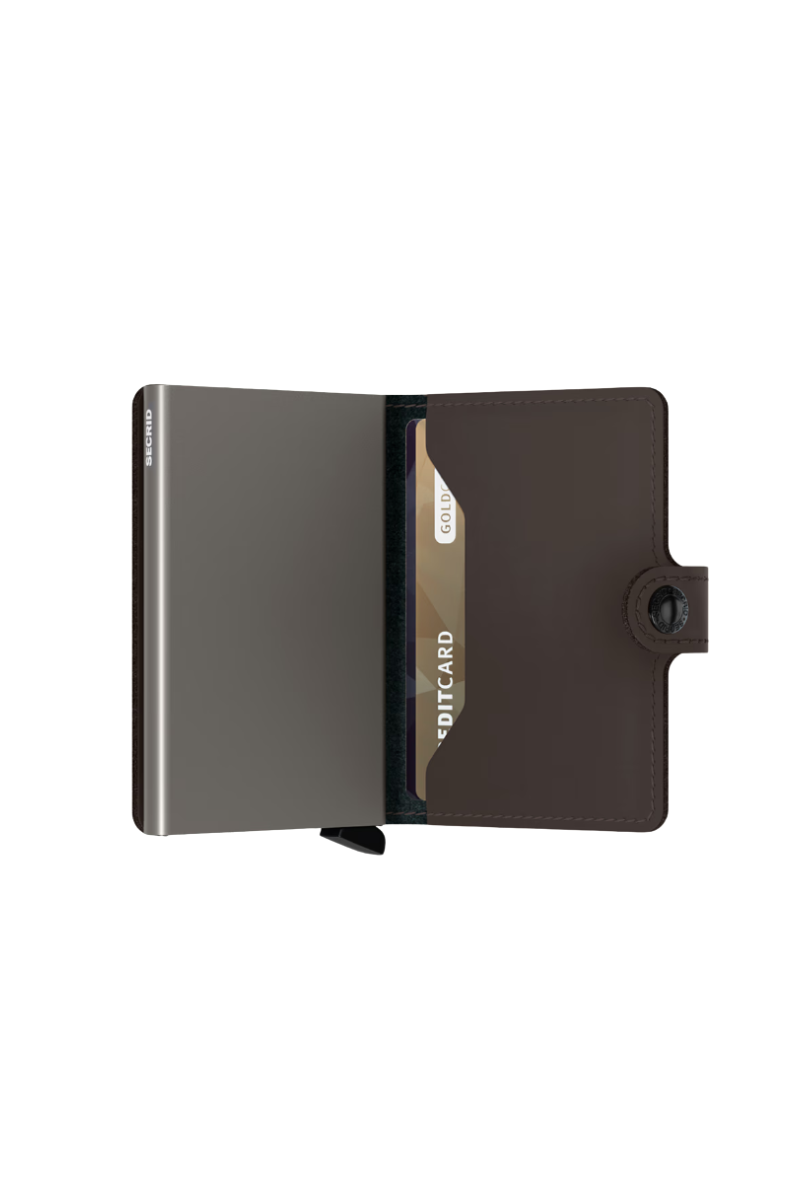 Miniwallet - Matte Truffle