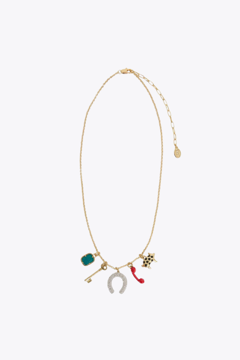 Gigi Charm Necklace - 16"