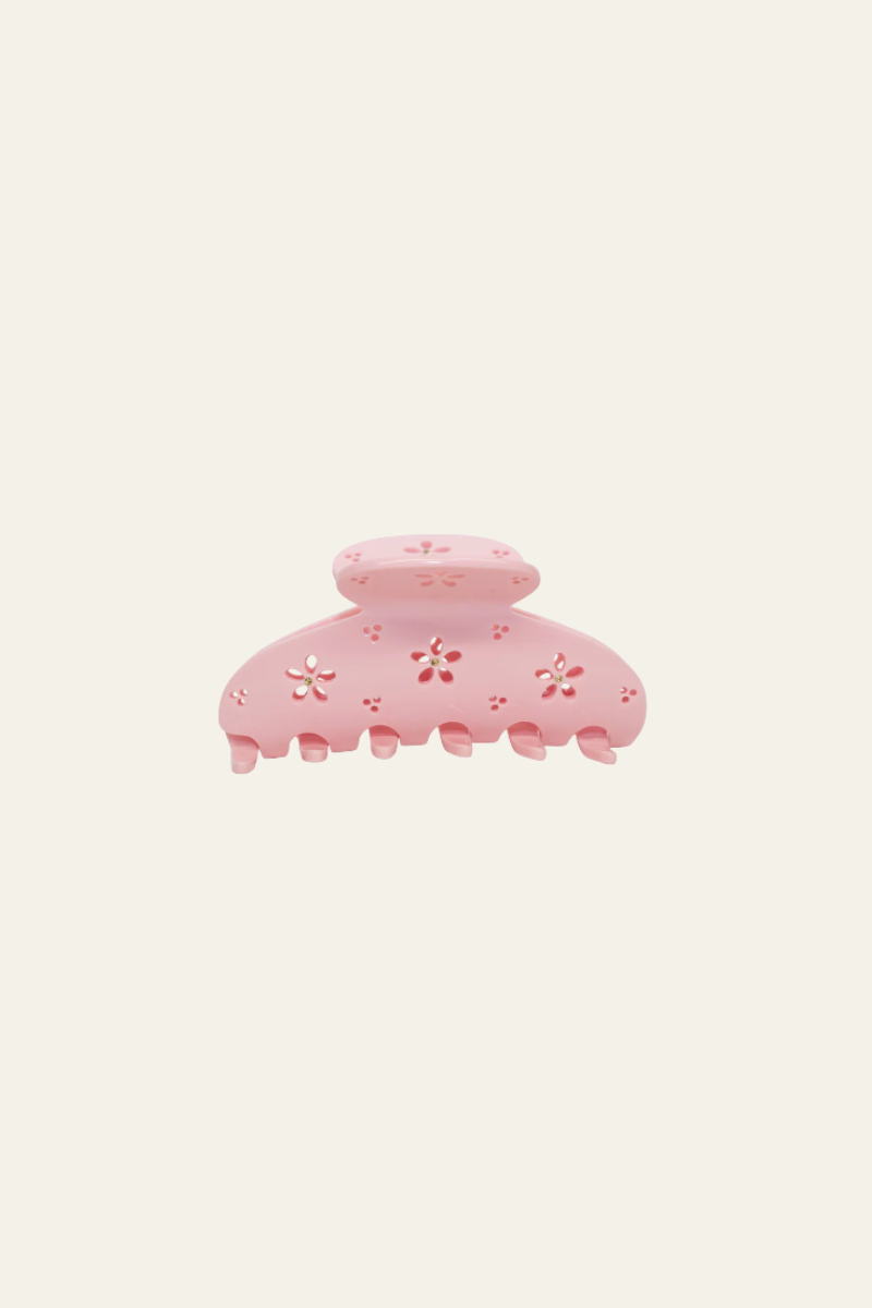 Lil Effing Clip in Rose Petal Eyelet