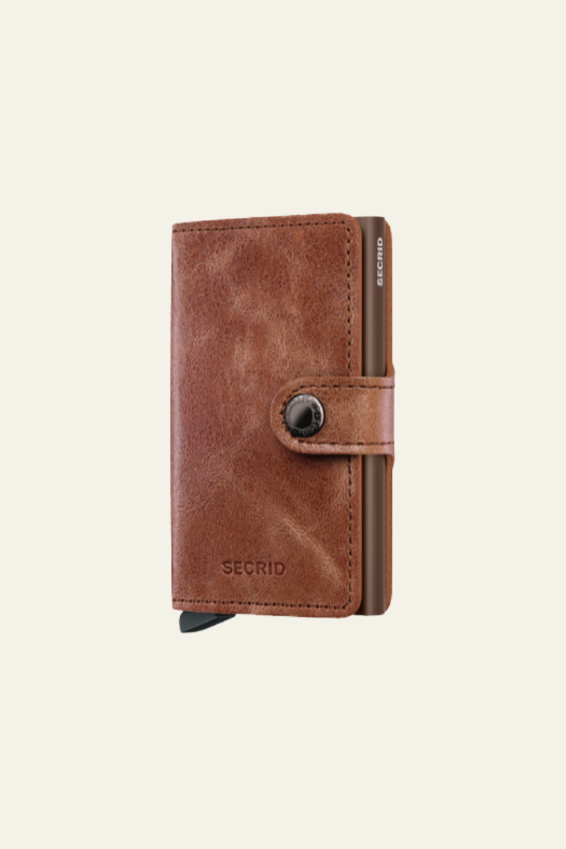 Miniwallet - Cognac Brown