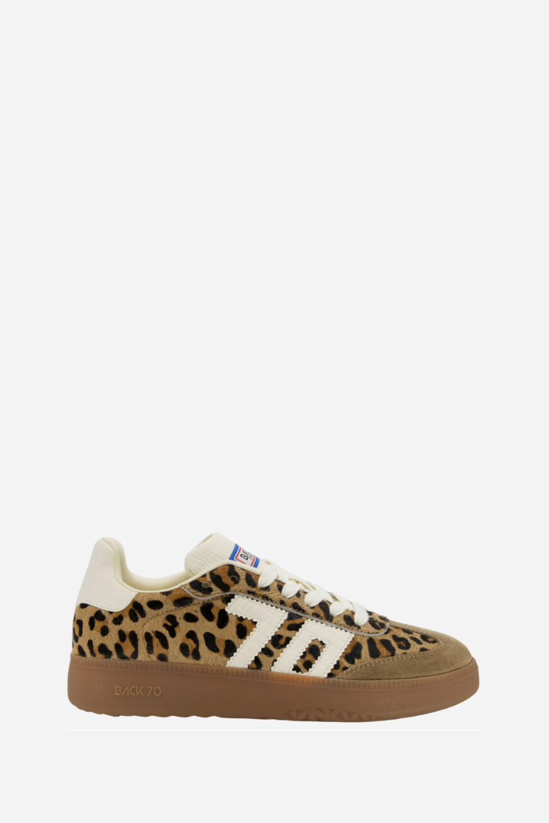 Back 70 Streetwear Boston P Sneakers Leopard