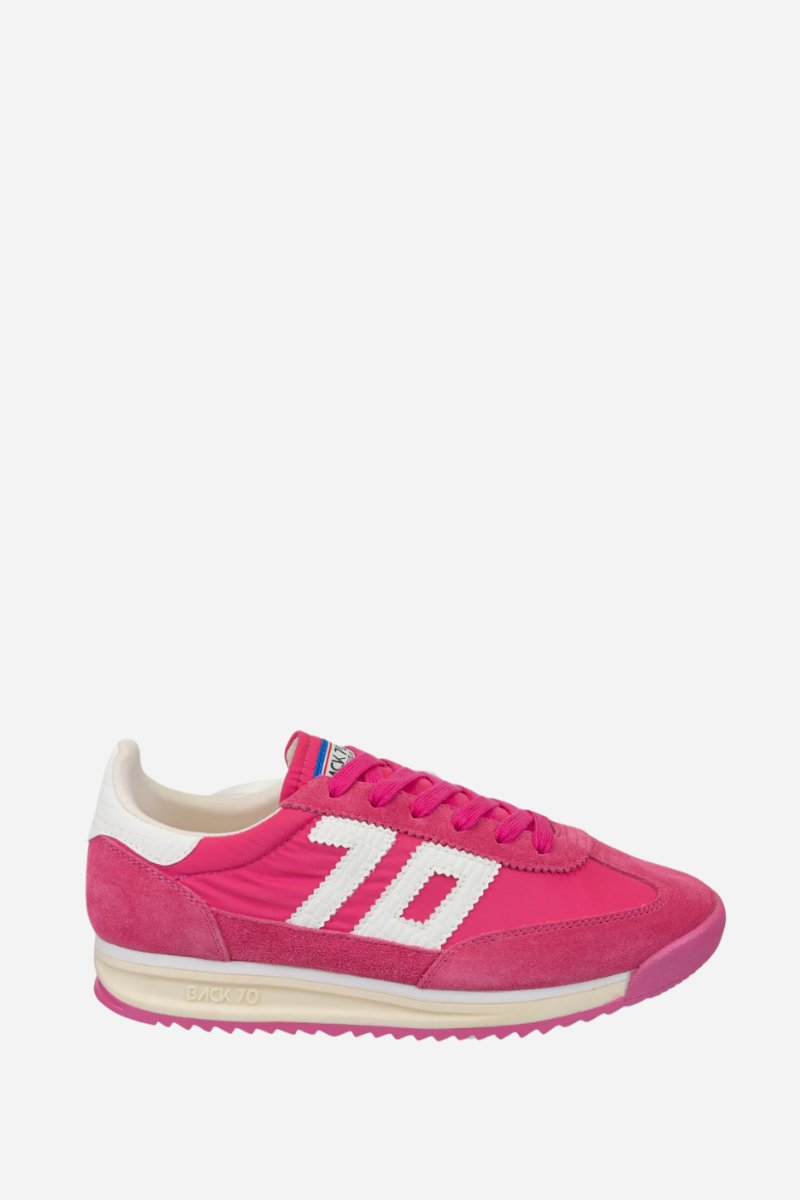 Back 70 Streetwear Barkley Jogger Sneakers Fuxia