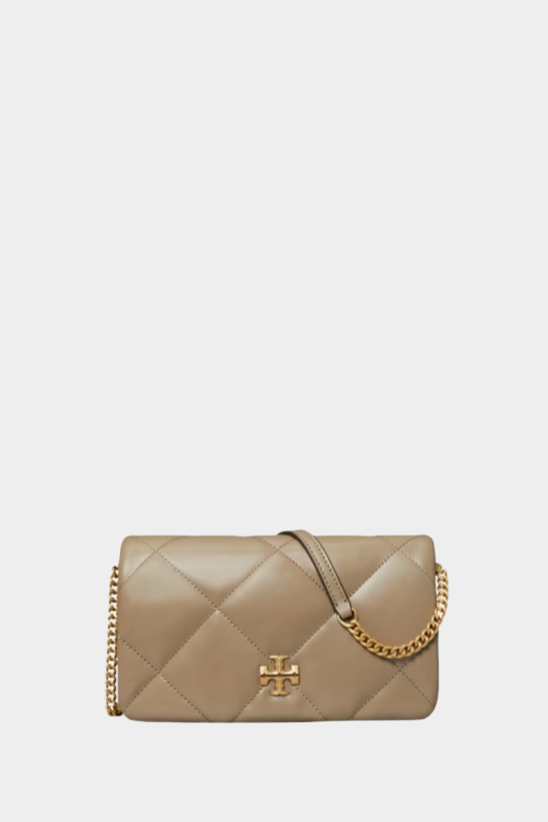 Kira Diamond Quilt Chain Wallet