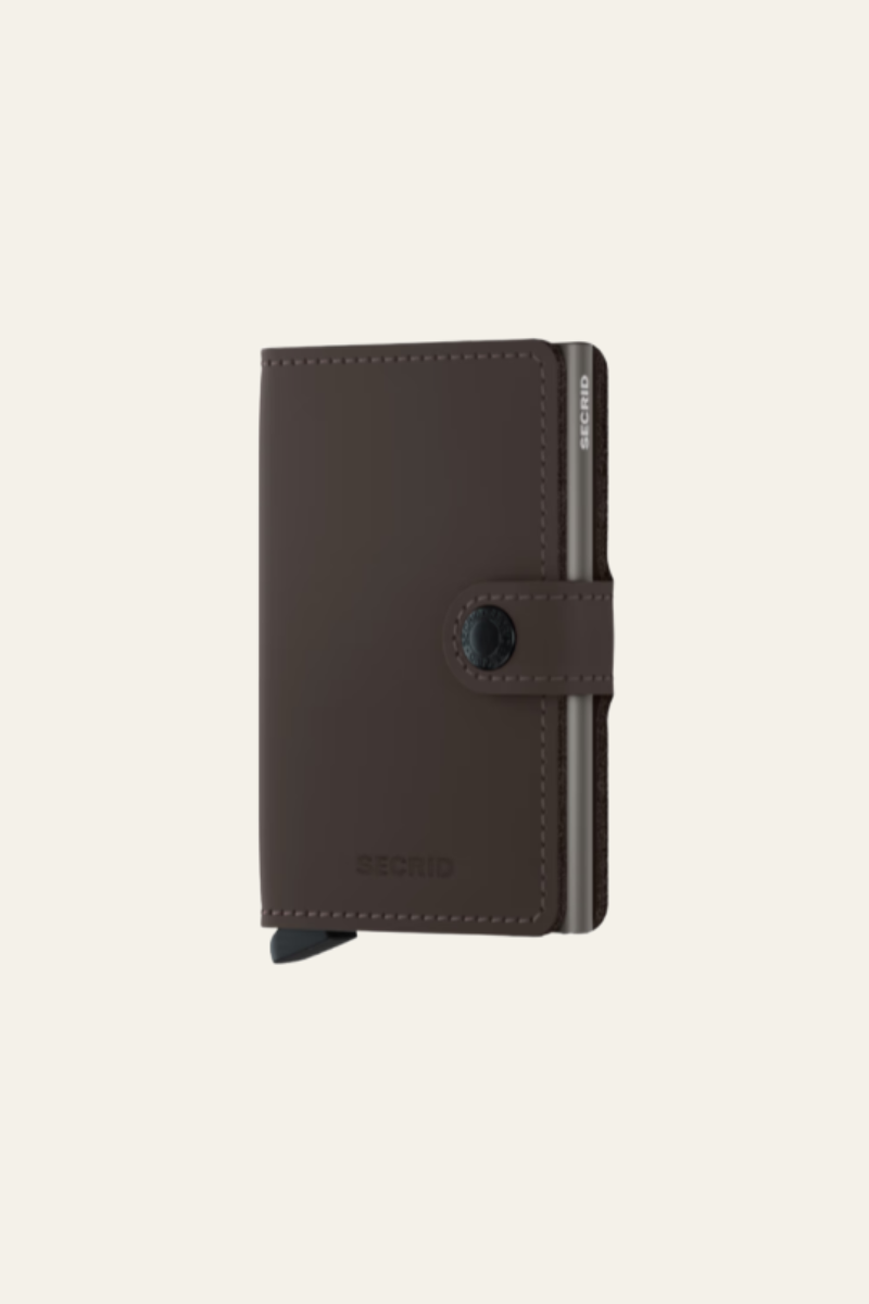 Miniwallet - Matte Truffle