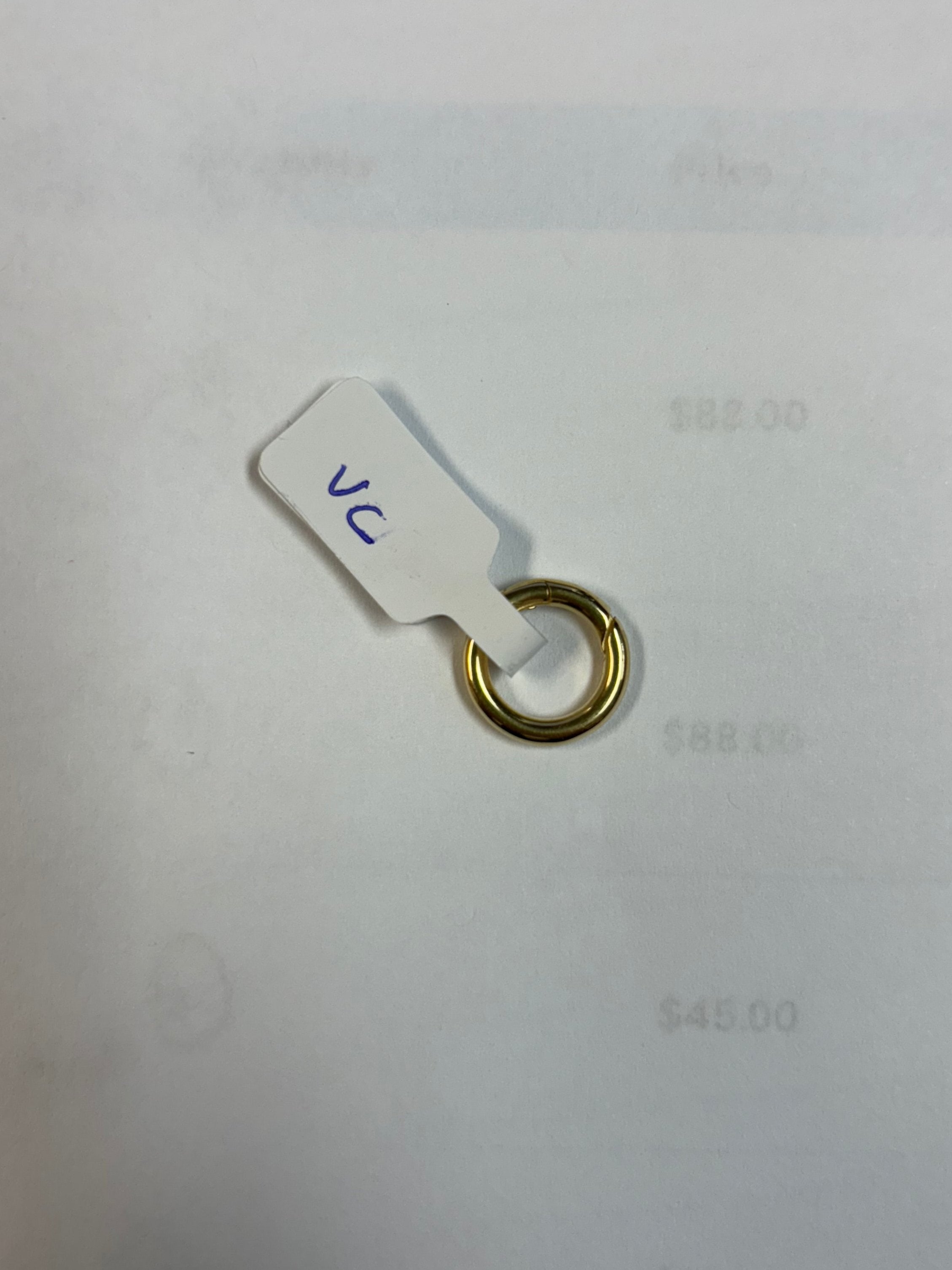 Liv James - Vermeil Charm Clip