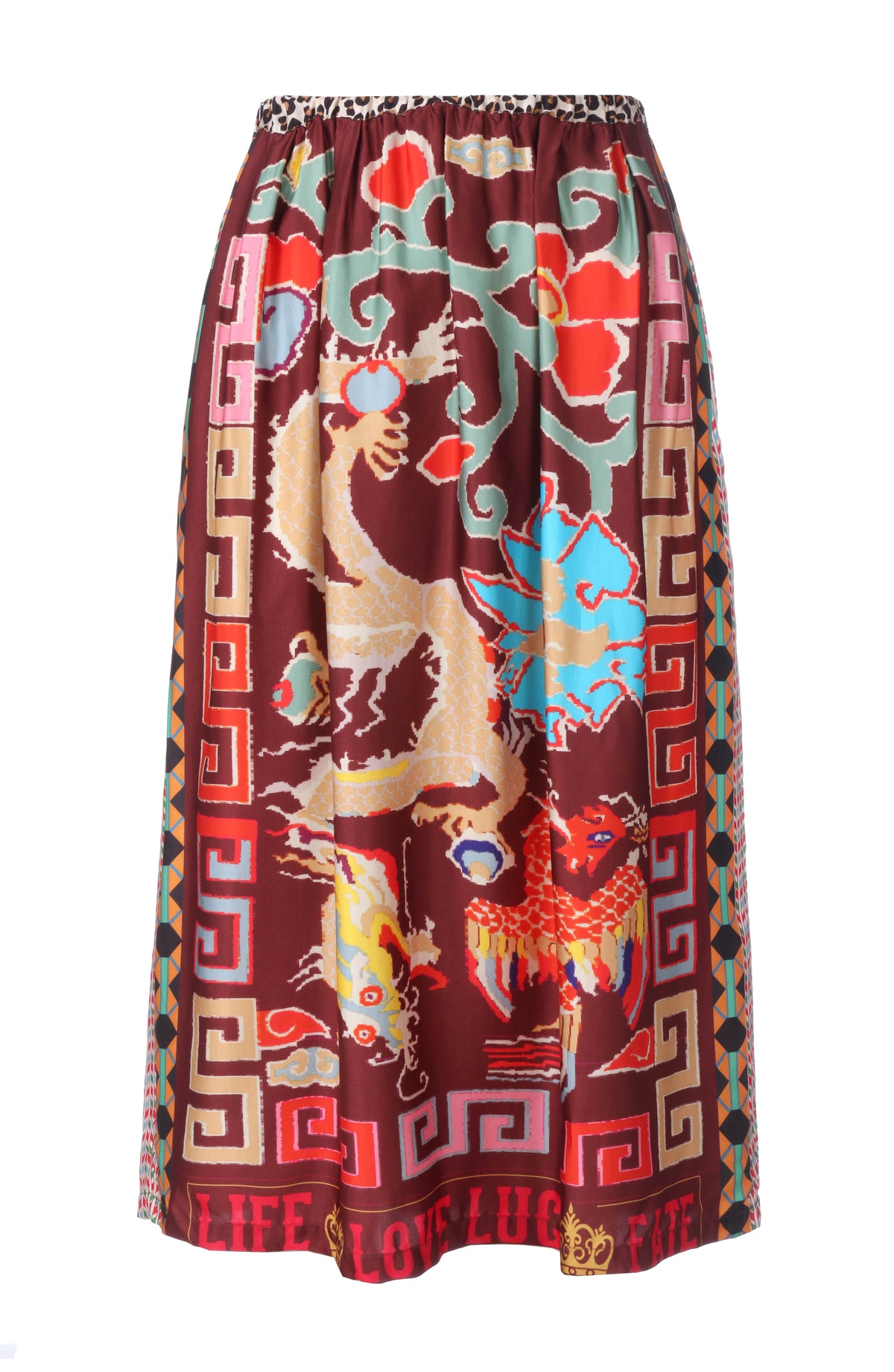 Rosalee printed skirt