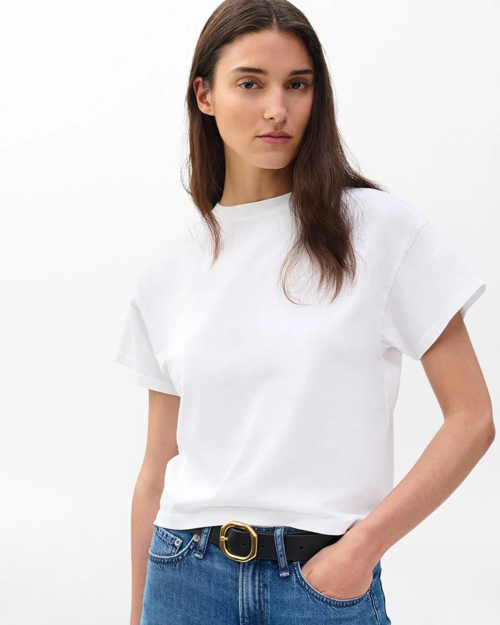 Kelly Boxy Cotton Tee
