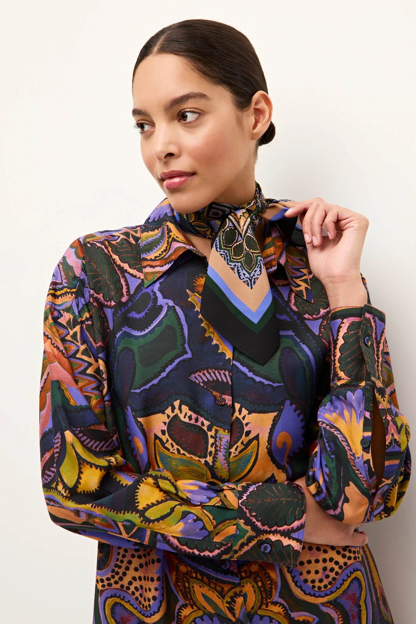 Totem Silk Scarf