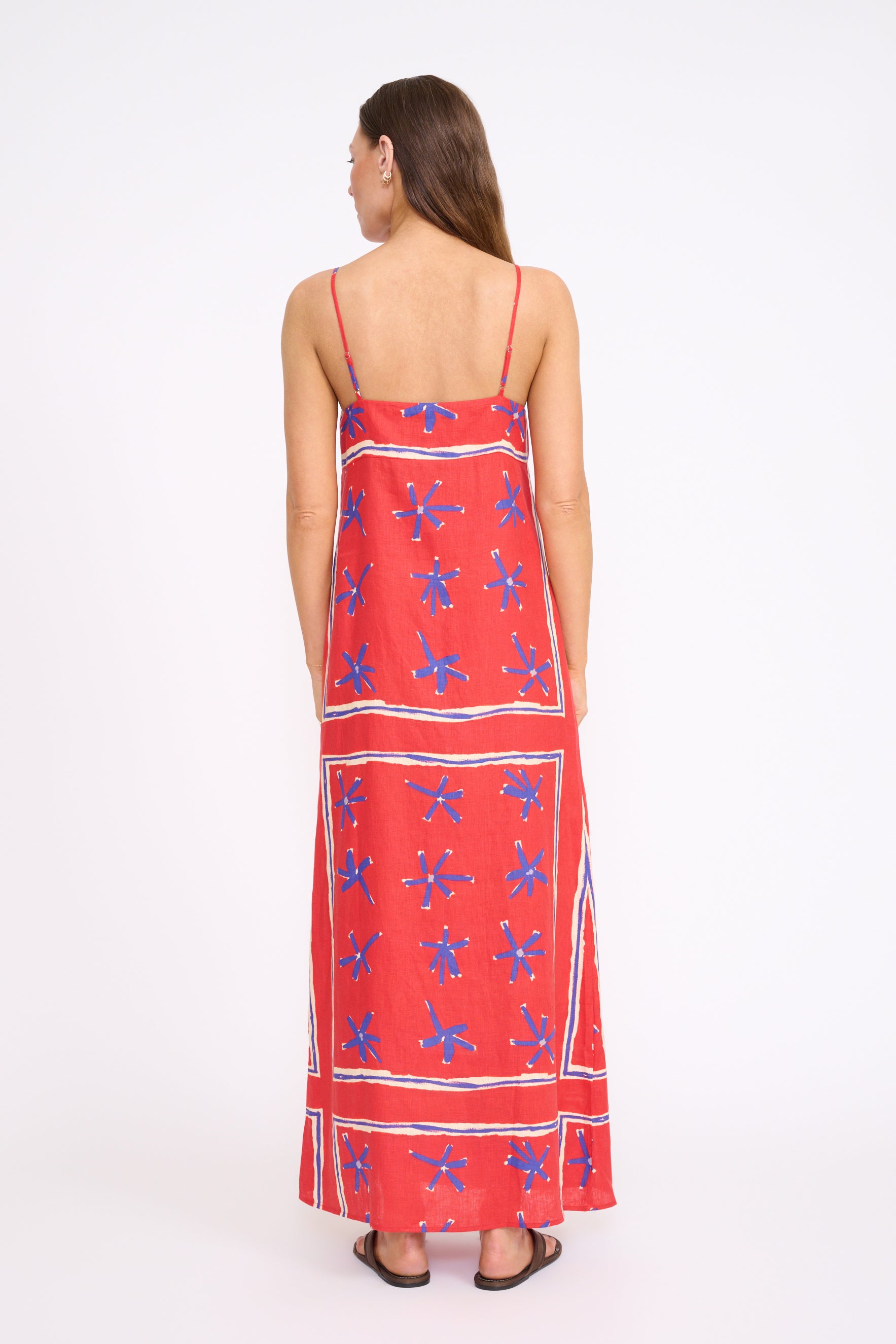 LAURA LINEN DRESS