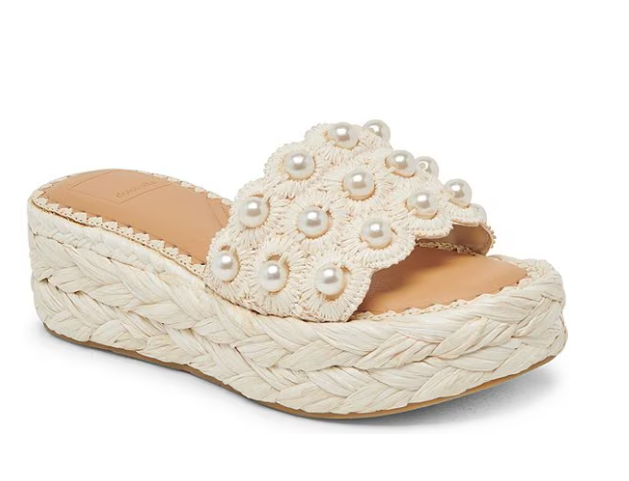 Caper Pearl Slide Sandal