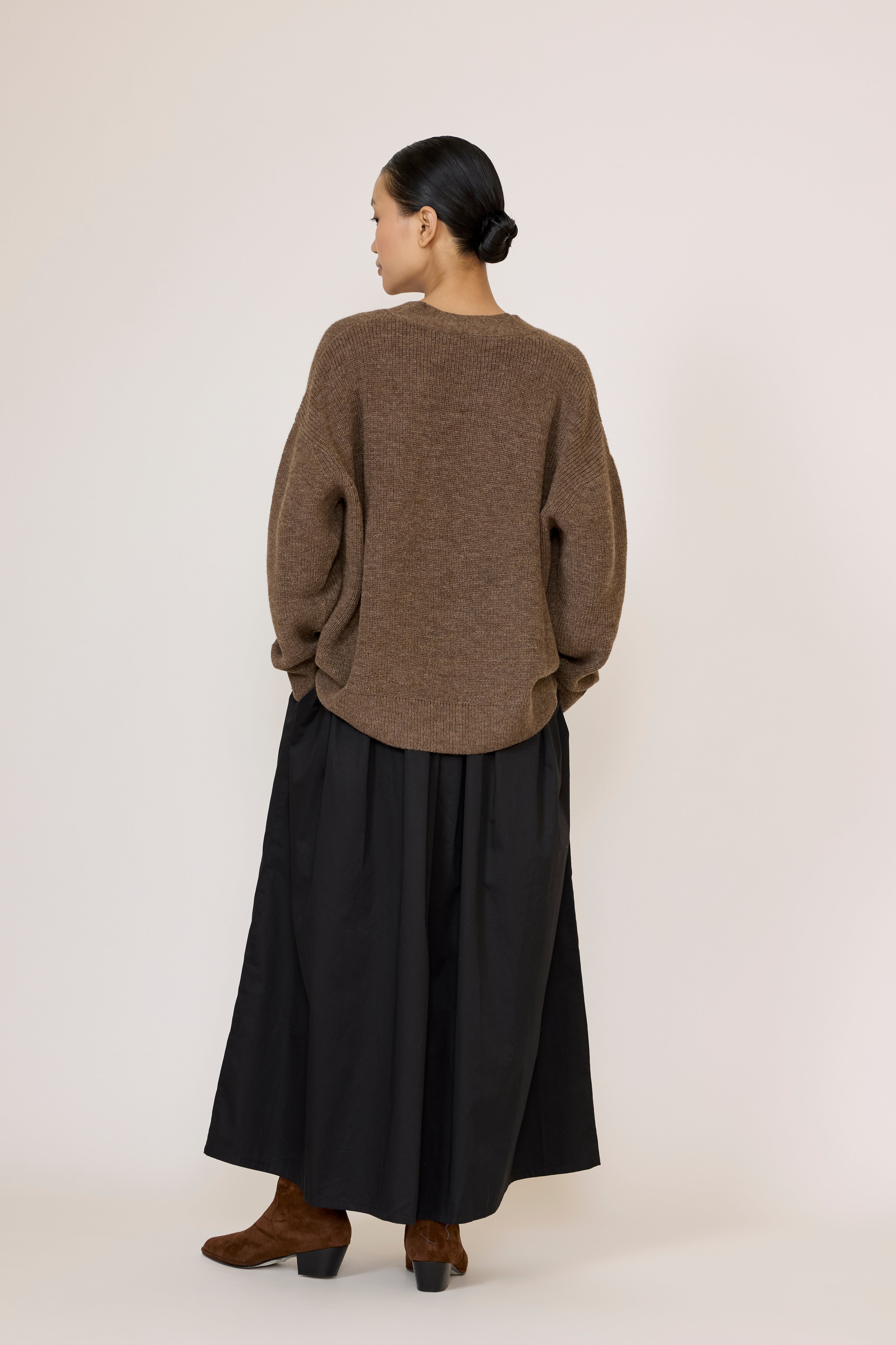 Relaxed Skirt - Black