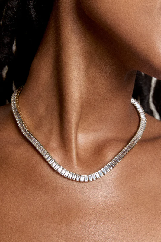 HART - Baguette Tennis Necklace