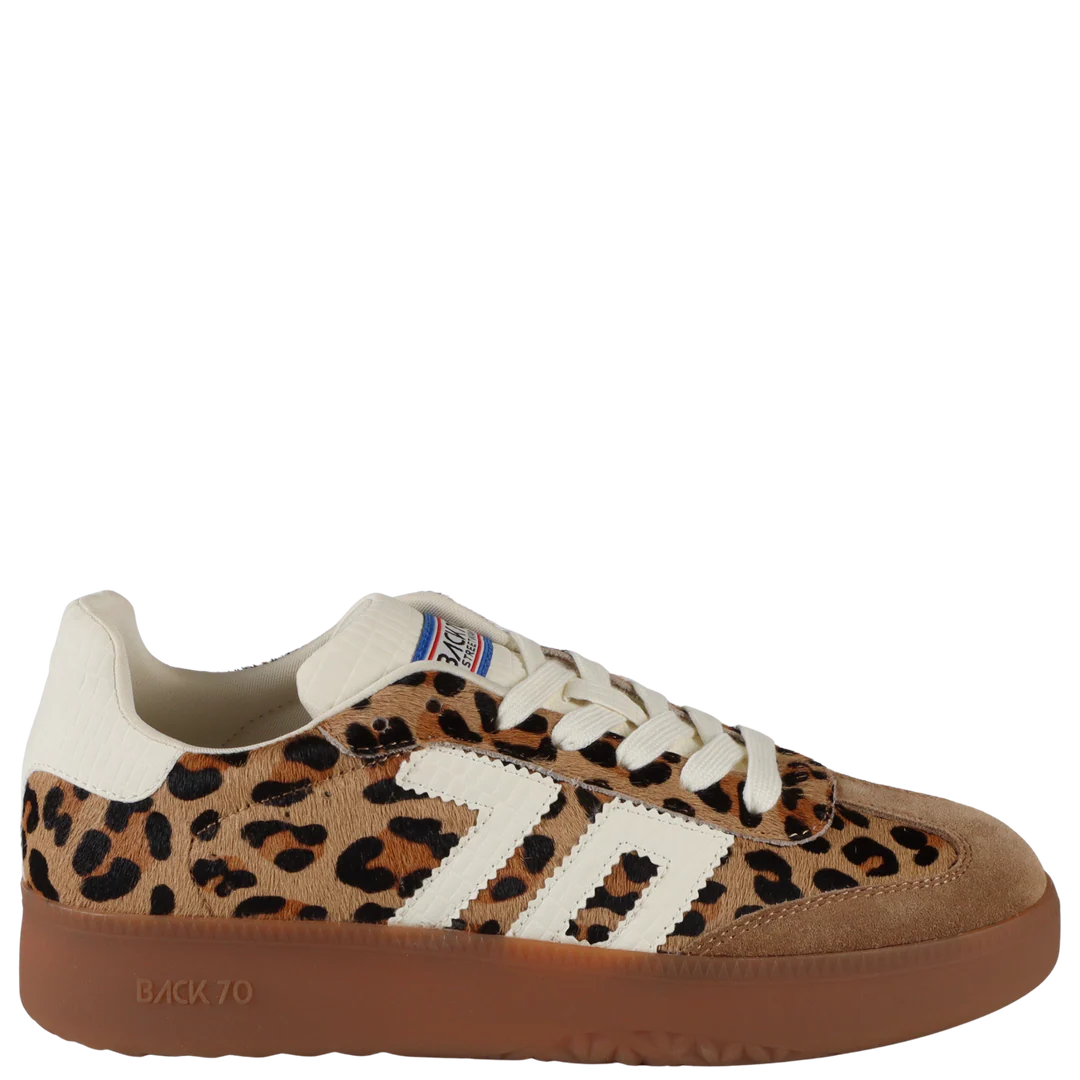 Back 70 Streetwear Boston P Sneakers Leopard
