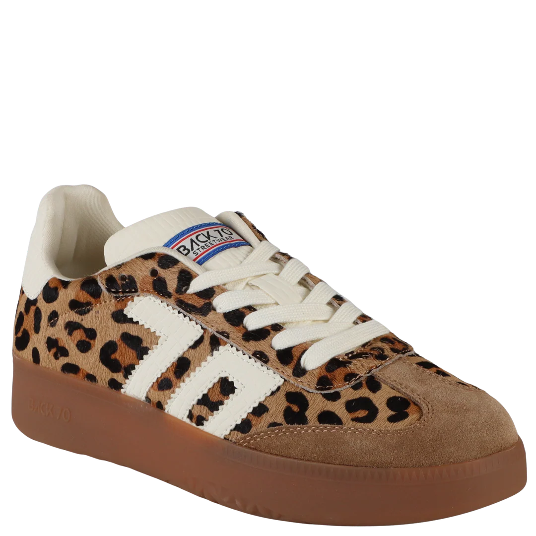 Back 70 Streetwear Boston P Sneakers Leopard