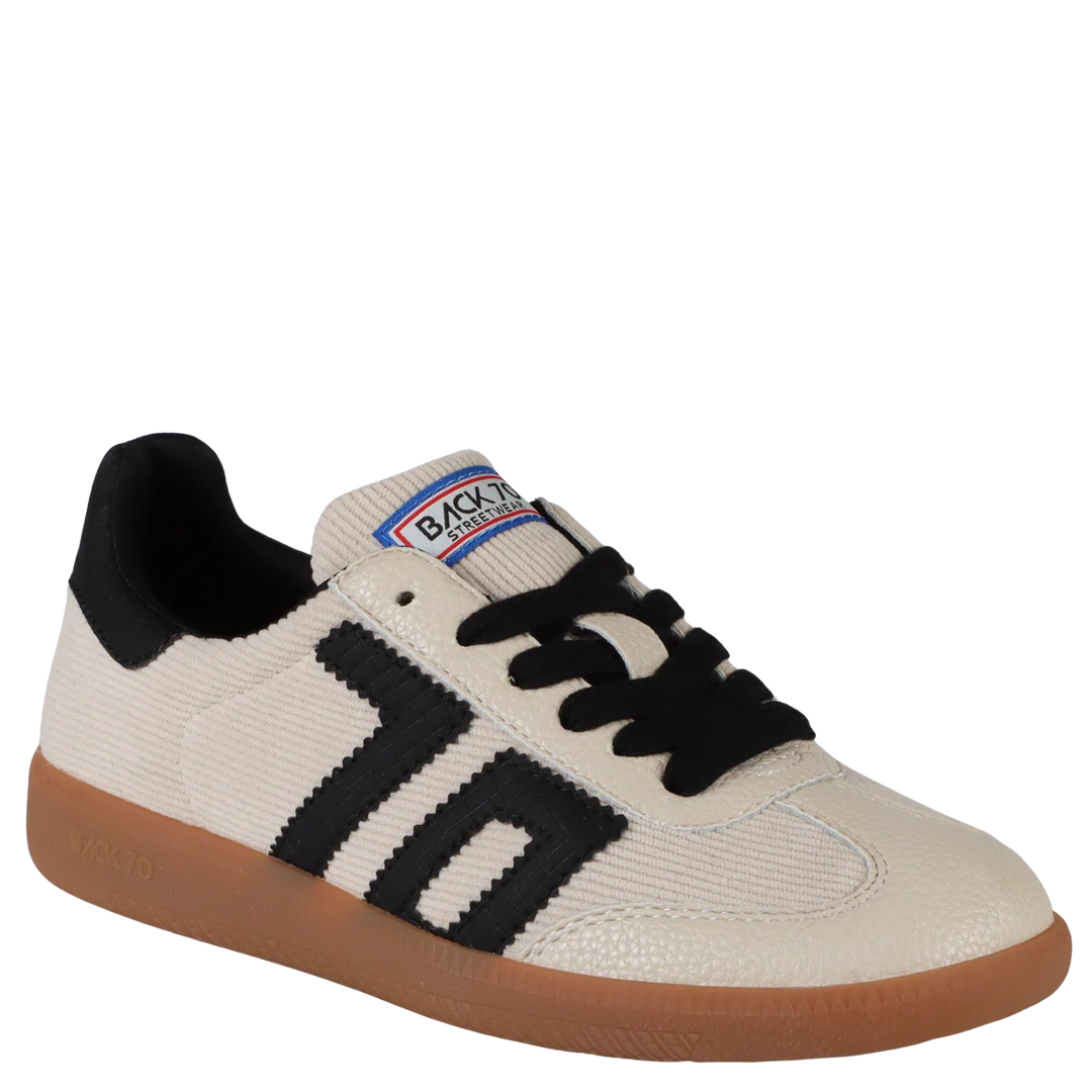 Back 70 Streetwear Cloud Sneakers Cloud Cream Black