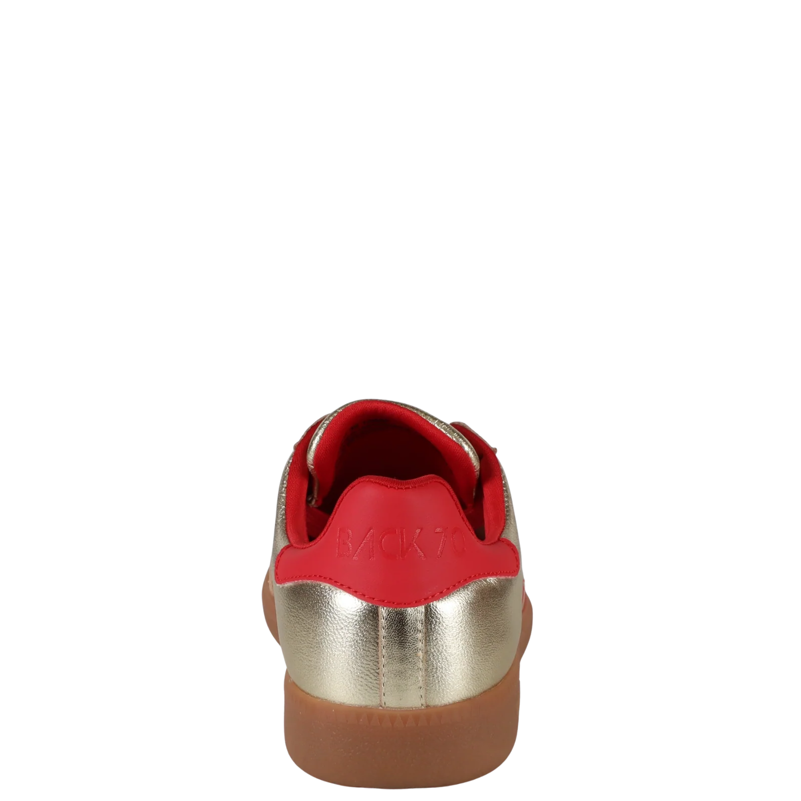 Back 70 Streetwear Cloud Sneaker Gold and Red