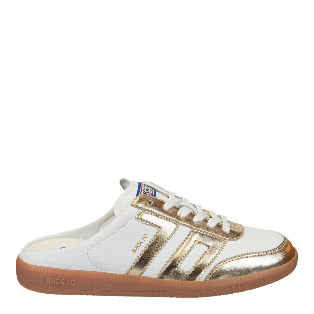 Back 70 Streetwear Easter Sneakers Metallic Gold