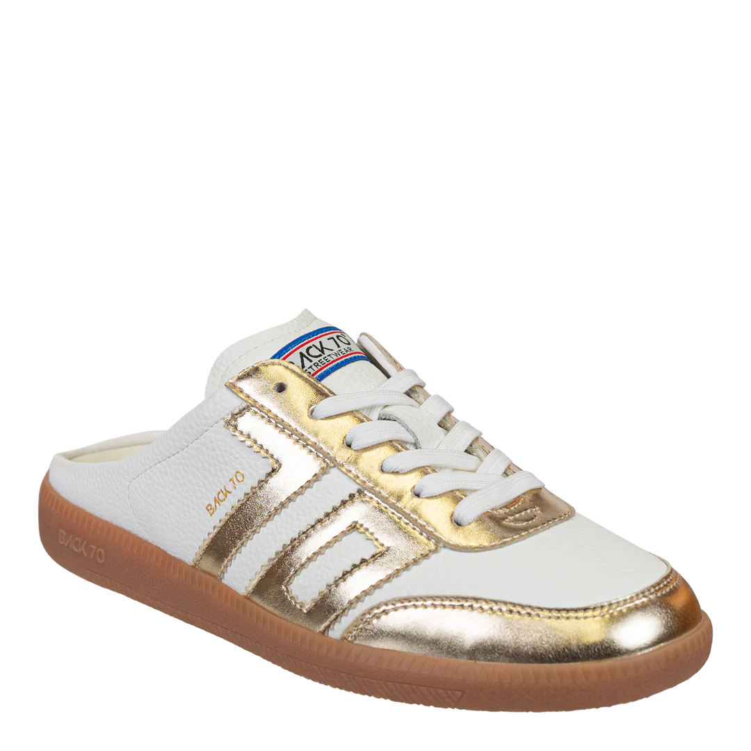 Back 70 Streetwear Easter Sneakers Metallic Gold