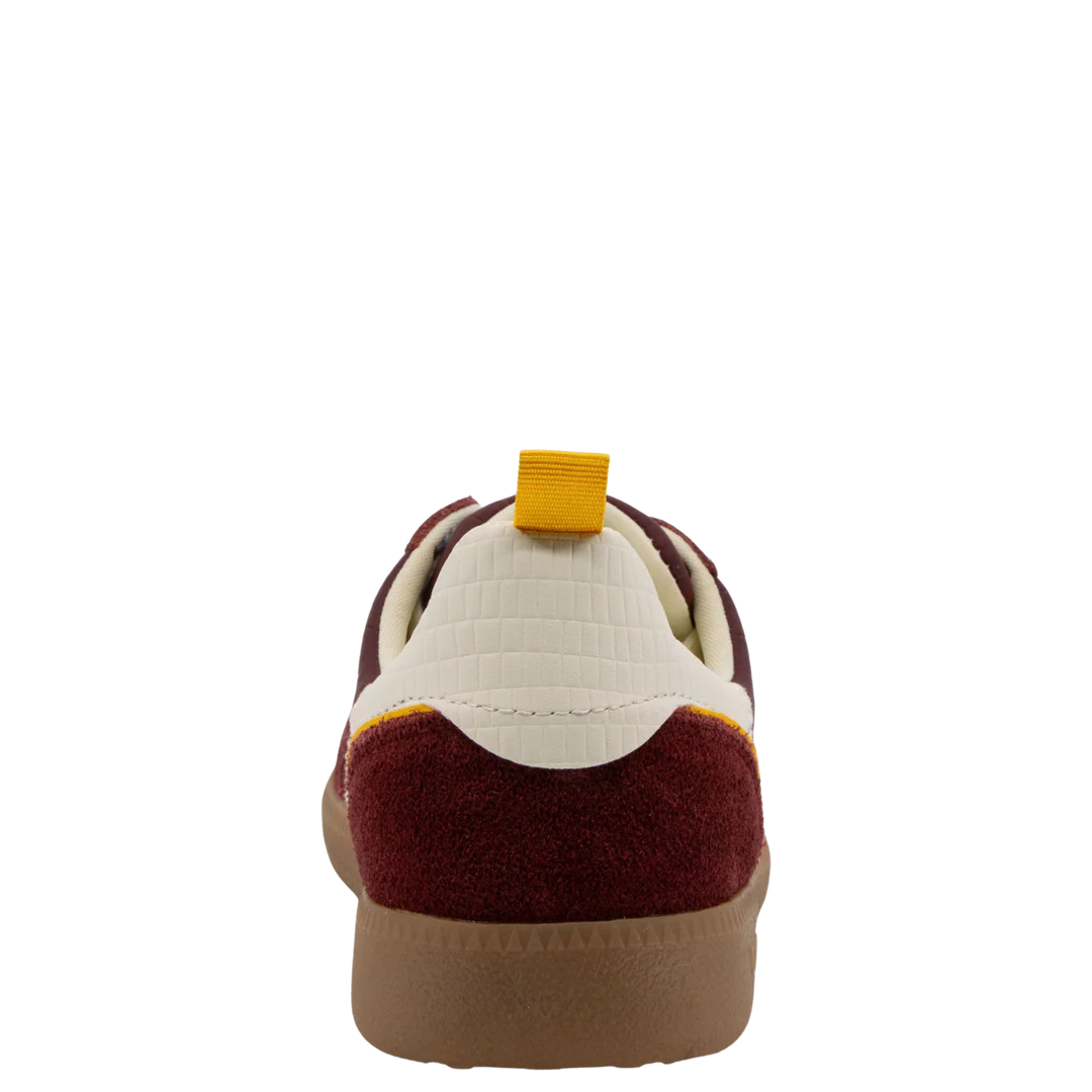 Back 70 Streetwear Ghost Sneakers Wine Yellow Milk
