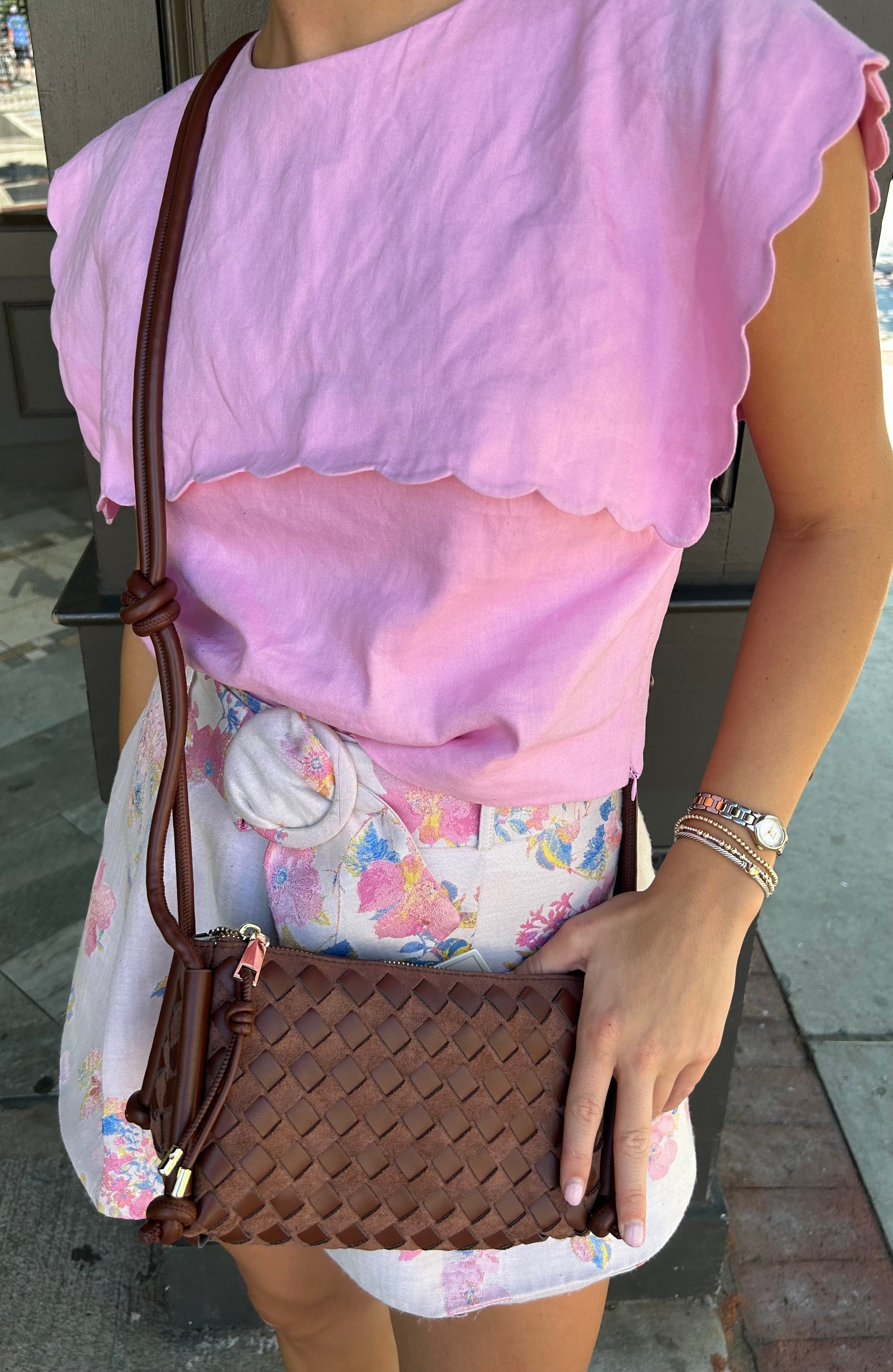 Meryl Woven Crossbody