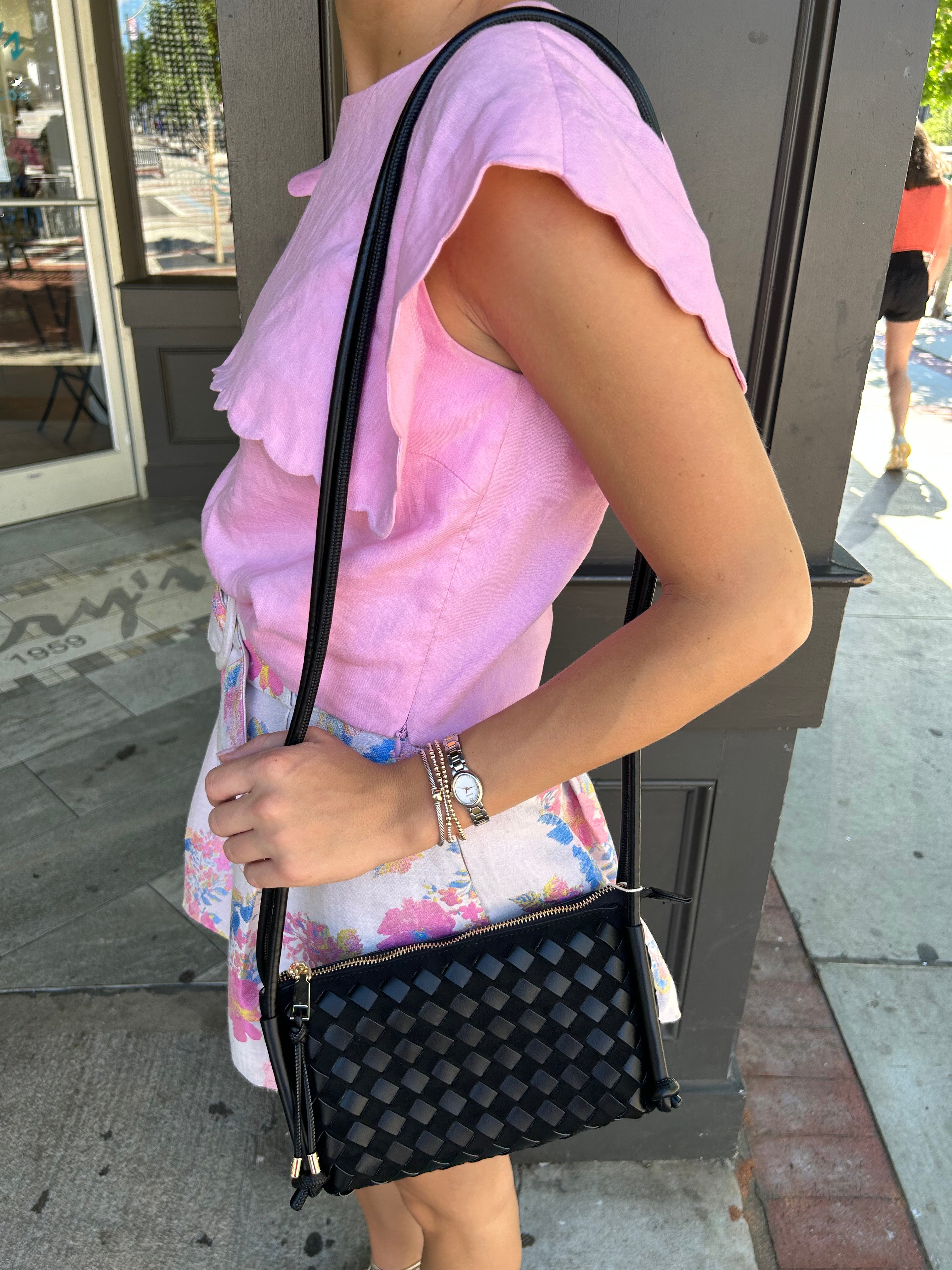 Meryl Woven Crossbody