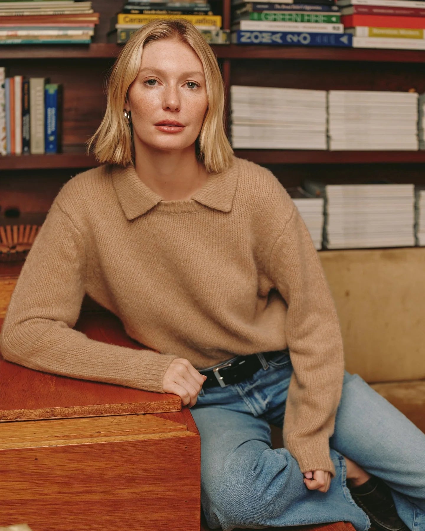 Johnny Collar Sweater