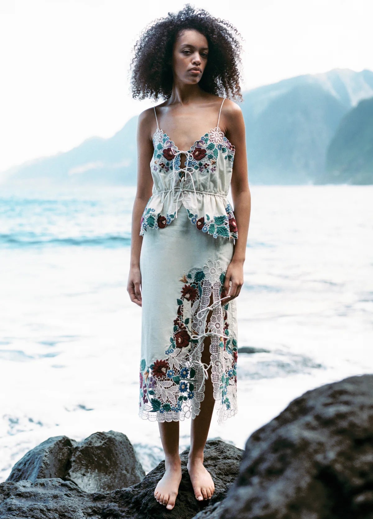 Katharine Embroidery Skirt