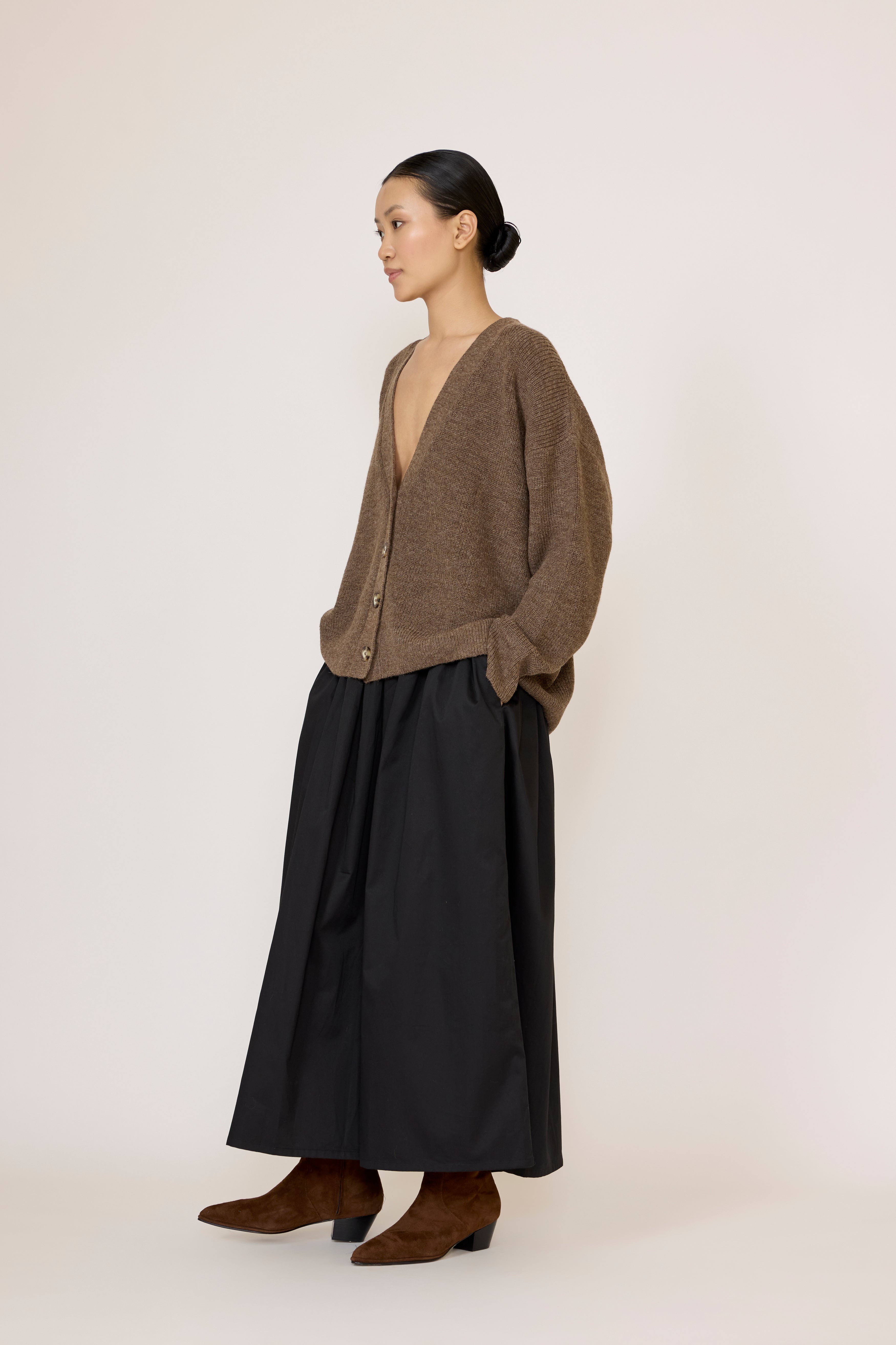Relaxed Skirt - Black