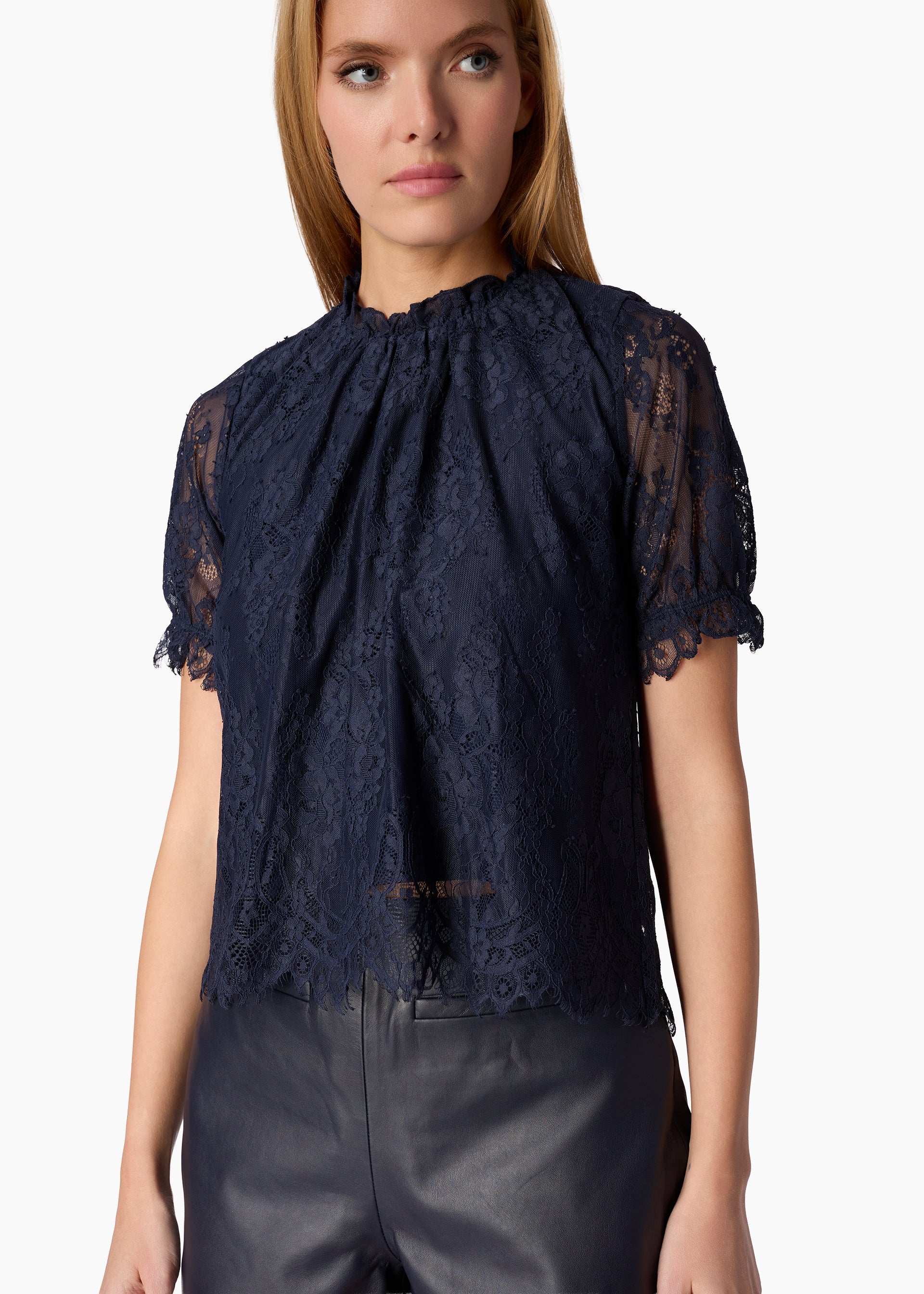 Geraldine Lace Top