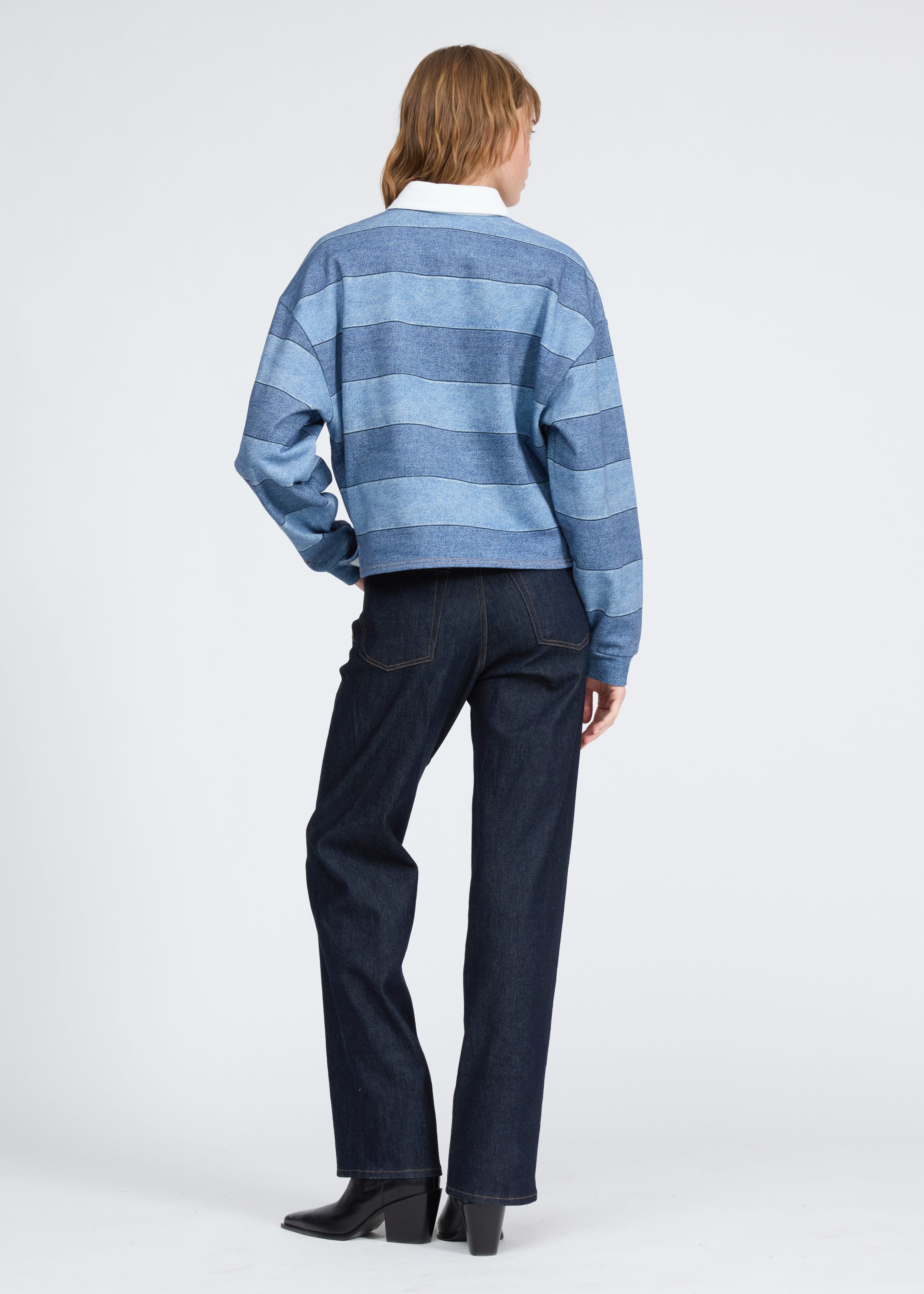 Miramar Cropped Rugby Polo