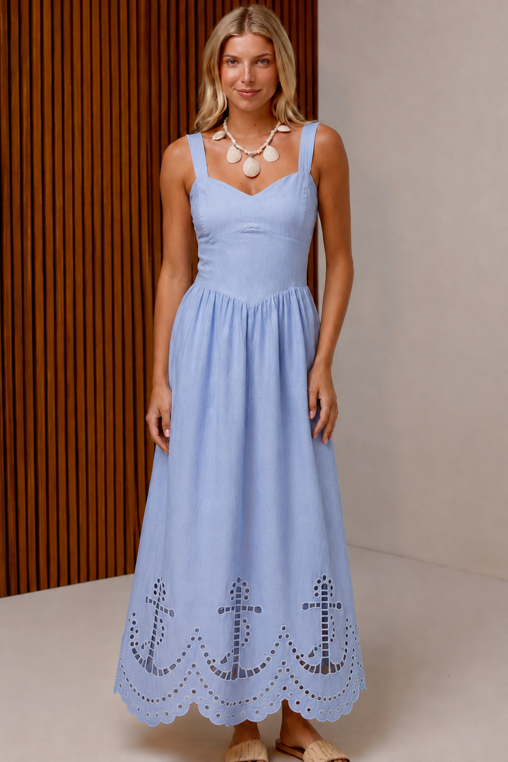 Loretta Embroidered Dress